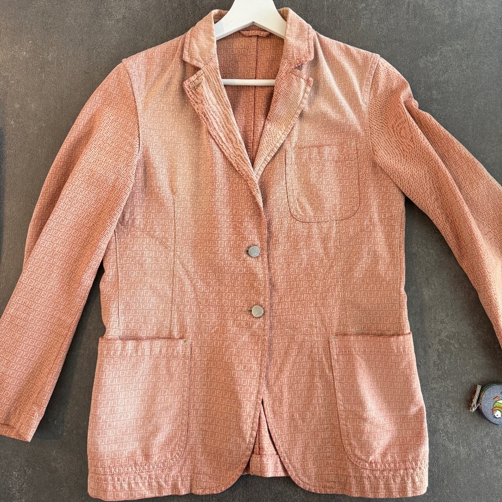 Fendi Vintage Distressed Blazer